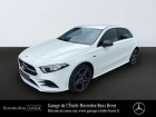 Mercedes Classe A occasion Blanc année 2020 boite Robotisee Annonce Mercedes Classe A occasion Hybride 250 e 160+102ch AMG Line 8G-DCT 8cv à BREST