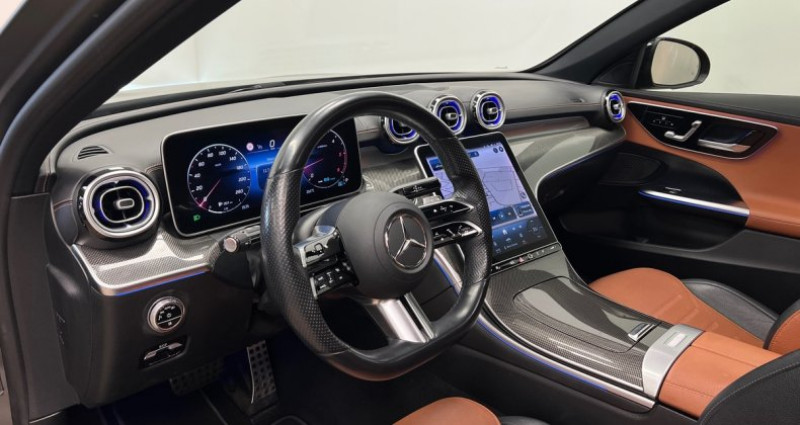 Mercedes Classe C 220 d W206 200ch AMG Line / Caméra 360° / TO / Gris sélénite 2021 - photo n°7 Mercedes Classe C 220 d W206 200ch AMG Line / Caméra 360° / TO / Gris sélénite  occasion à GLEIZE - photo n°7