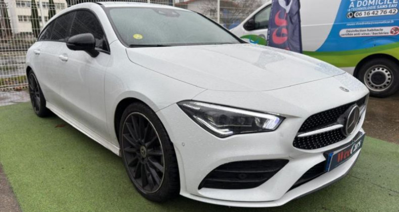 Mercedes Classe CLA Shooting brake 1.5 180 D 115 AMG LINE 7G-DCT BVA  occasion  ROUEN - photo n3
