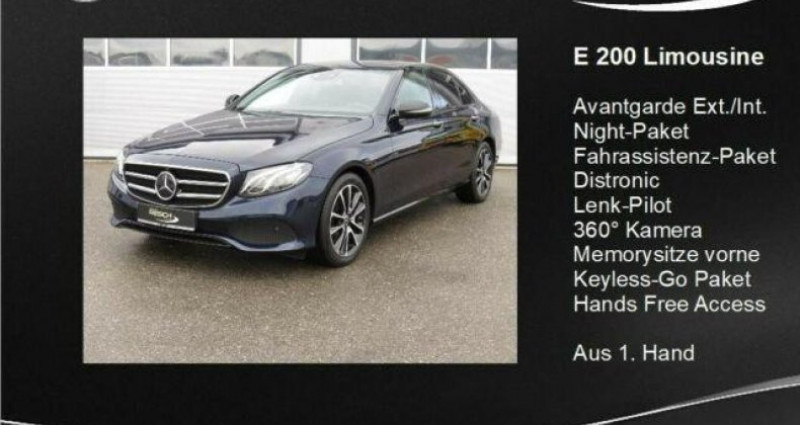 Mercedes Classe E 200 200  - photo n°2 Mercedes Classe E 200 200  occasion à LEIMBACH - photo n°2