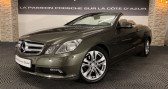 Mercedes Classe E 220 occasion année 2010 boite Automatique Annonce Mercedes Classe E 220 occasion Diesel E220 CDI CABRIOLET 170ch 49000km 1°MAIN ETAT NEUF à Antibes