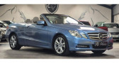 Mercedes Classe E 350 Cabriolet 350 BlueEfficiency - BVA 7G-Tronic Plus - BM 207 E   SAINT LAURENT DU VAR 06