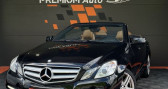 Annonce Mercedes Classe E 350 occasion Diesel Cabriolet 350 Cdi 265 Cv 4Matic 4 Roues Motrices Sportline 7  Francin
