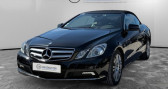 Annonce Mercedes Classe E 350 occasion Diesel Cabriolet 350 CDI FAP BlueEfficiency - BVA G-Tronic - BM 207 � nice