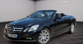 Mercedes Classe E 350 occasion année 2010 boite Automatique Annonce Mercedes Classe E 350 occasion Diesel CABRIOLET E350 CDI EXECUTIVE BE BVA à Uckange