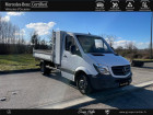 Mercedes Sprinter occasion Blanc année 2017 boite Manuelle Annonce Mercedes Sprinter occasion Diesel 514 CDI 37 3T5 Benne et coffre à Gières