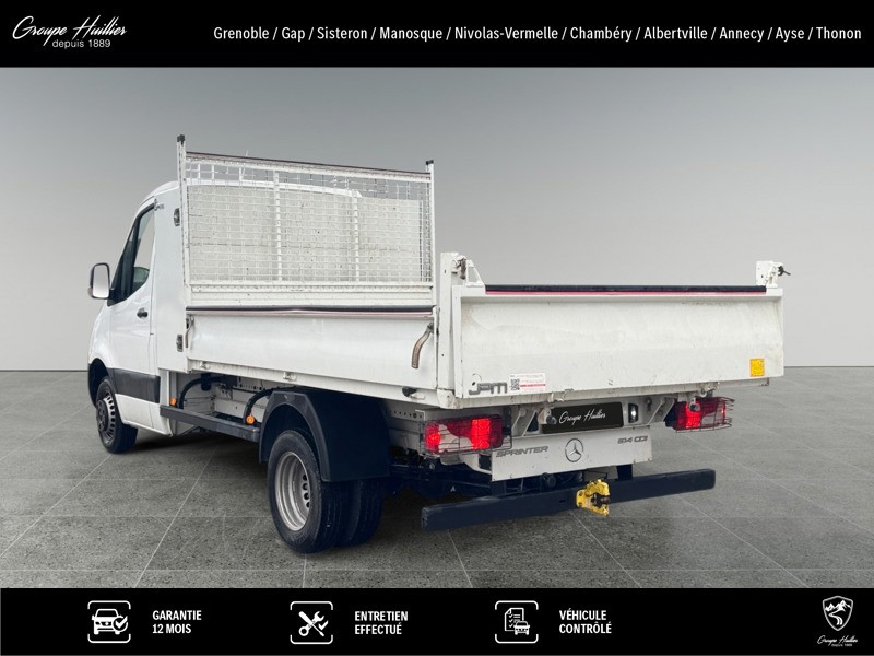 Mercedes Sprinter 514 CDI 37 simple cabine benne et coffre  occasion  SISTERON - photo n3