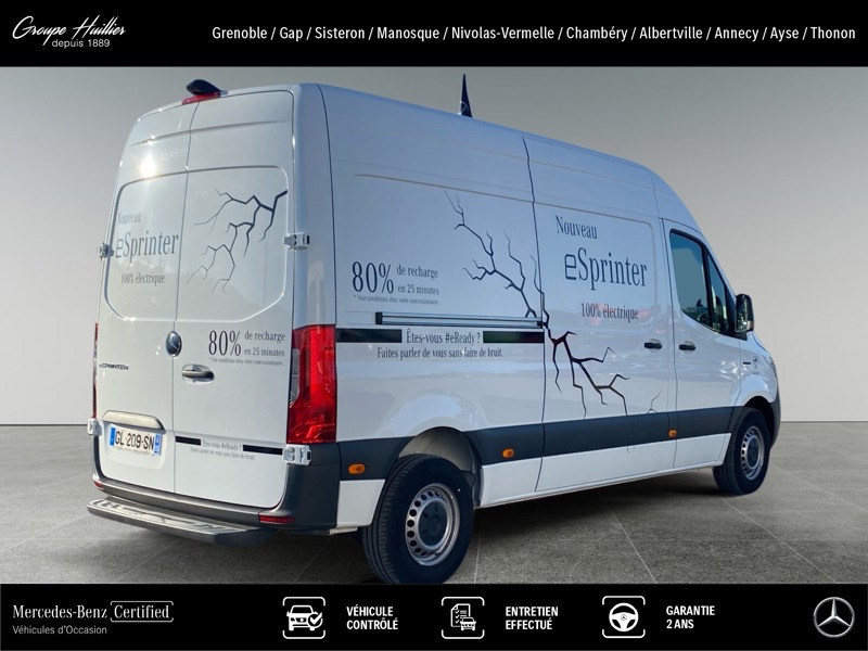 Mercedes Sprinter e 312 Fourgon Toit sureleve Standard  occasion � SISTERON - photo n�7