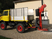 Mercedes Unimog occasion Jaune année 1975 boite Manuelle Annonce Mercedes Unimog occasion Diesel 421 125 BT à Lunéville