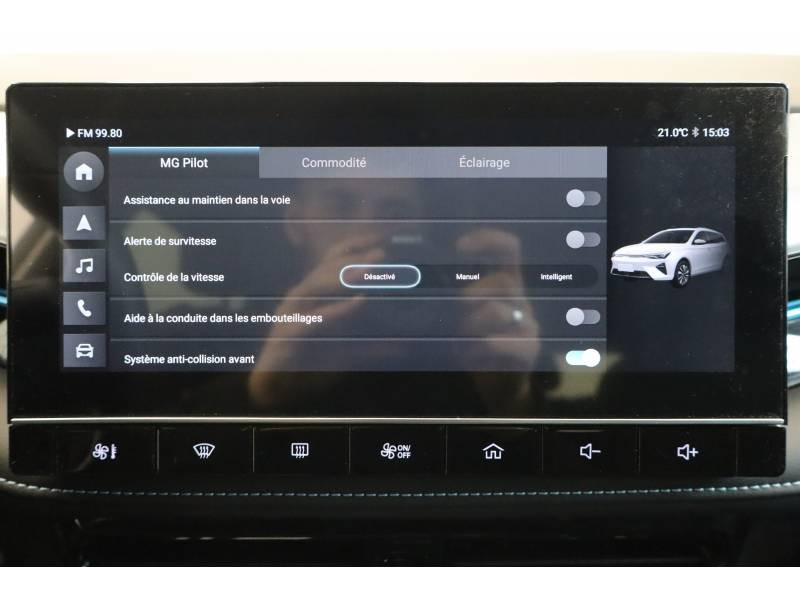 MG MOTOR MG5 Autonomie Standard 50kWh - 130 kW 2WD Comfort  occasion � LONS - photo n�13