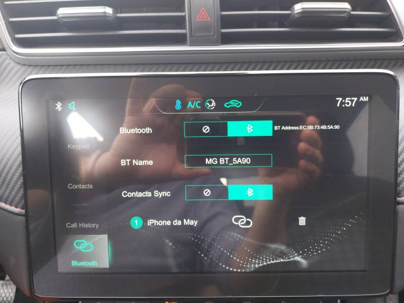 MG MOTOR ZS 1.5L VTI-Tech 106ch 2WD Comfort  occasion  Chauray - photo n14