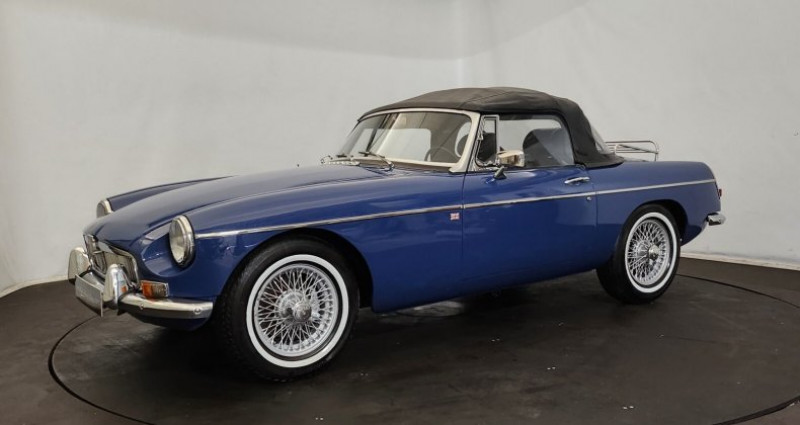 Mg MGB B cabriolet MK2 1968 - photo n°2 Mg MGB B cabriolet MK2  occasion à CREANCES - photo n°2