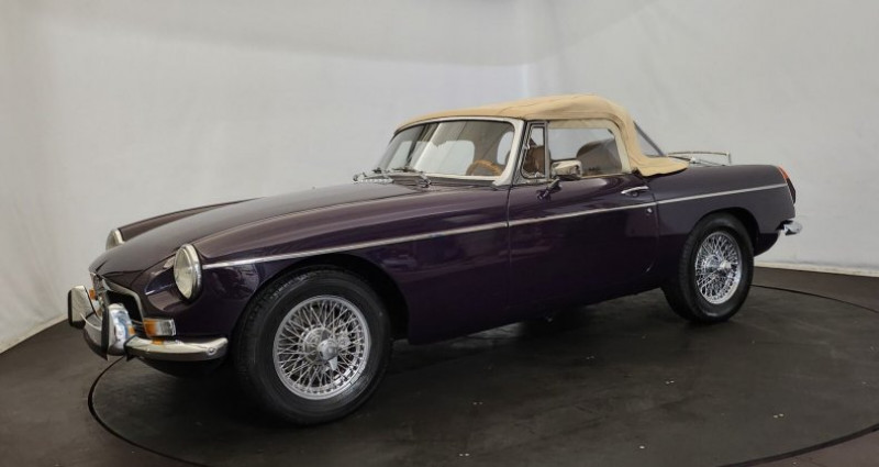 Mg MGB B cabriolet 1973 - photo n°2 Mg MGB B cabriolet  occasion à CREANCES - photo n°2
