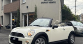 Mini Cabrio occasion année 2013 boite Manuelle Annonce Mini Cabrio occasion Essence 1.6i - 98 R57 LCI CABRIOLET One PHASE 2 à Longeville Lès Metz