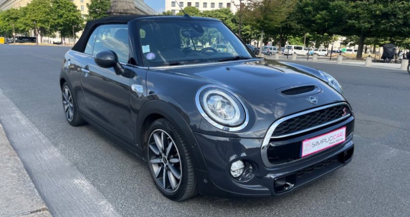 Mini Cabrio CABRIOLET F57 LCI Cooper S 192 ch BVA7 Finition Exquisite 2018 Mini Cabrio CABRIOLET F57 LCI Cooper S 192 ch BVA7 Finition Exquisite  occasion à PARIS