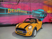 Mini Cabrio occasion Orange année 2016 boite Manuelle Annonce Mini Cabrio occasion Diesel Cooper D 116ch Chili à Bernay
