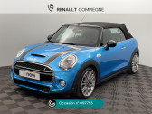 Mini Cabrio occasion année 2016 boite Manuelle Annonce Mini Cabrio occasion Essence Cooper S 192ch à Compiègne