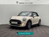 Mini Cabrio occasion année 2019 boite Manuelle Annonce Mini Cabrio occasion Essence One 102ch à Saint-Léonard