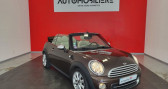 Annonce Mini Mini one occasion Bioethanol Cabriolet COOPER CABRIOLET 1.6 122 PACK CHILI CUIR COMPLET  Chambray Les Tours