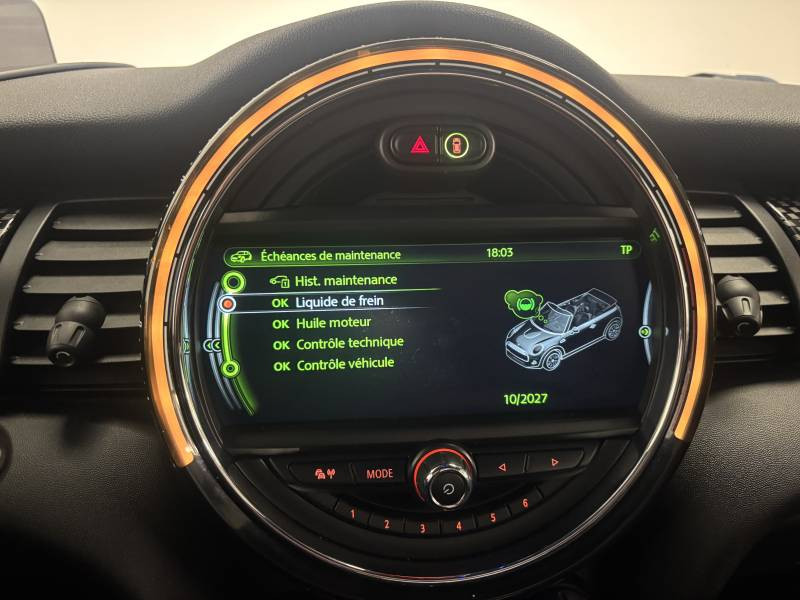 Mini Mini Cabriolet 231 ch John Cooper Works BVA6 Finition JCW Exclusi  occasion � B�ziers - photo n�20