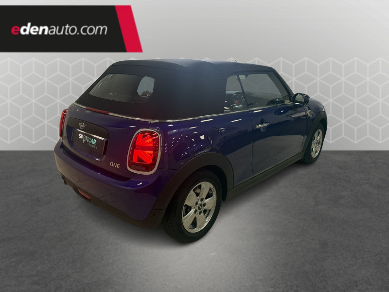 Mini Mini Cabriolet One 102 ch  occasion � Biscarrosse - photo n�5