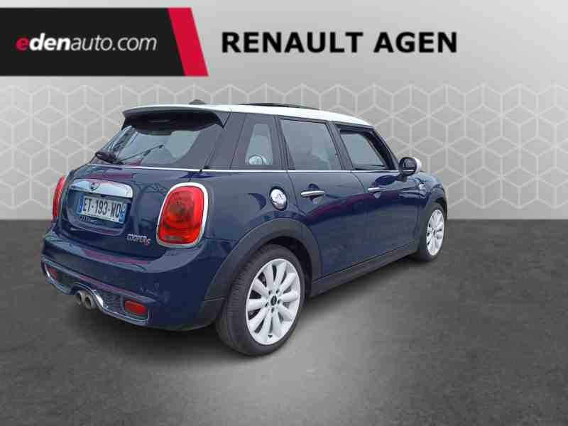 Mini Mini Hatch 5 Portes Cooper S 192 ch BVA6 Finition Red Hot Chili  occasion à Agen - photo n°5