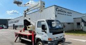 Nissan Cabstar occasion année 2001 boite Manuelle Annonce Nissan Cabstar occasion Diesel nacelle articule socage 16m 17.000km d’origine à LA BOISSE
