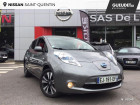 Nissan Leaf occasion Gris année 2017 boite Automatique Annonce Nissan Leaf occasion Electrique 109ch 30kWh Tekna à Saint-Quentin