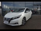 Nissan Leaf occasion Blanc année 2020 boite Variation continue Annonce Nissan Leaf occasion Electrique 150ch 40kWh Acenta 19.5 à Rodez
