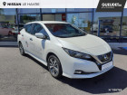 Nissan Leaf occasion Blanc année 2021 boite Automatique Annonce Nissan Leaf occasion Electrique 150ch 40kWh Acenta 19.5 à Le Havre
