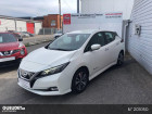 Nissan Leaf occasion Blanc année 2018 boite Automatique Annonce Nissan Leaf occasion Electrique 150ch 40kWh Acenta 2018 à Dieppe