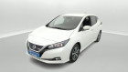 Nissan Leaf occasion Blanc année 2020 boite Variation continue Annonce Nissan Leaf occasion Electrique 150ch 40kWh Business à SAINT-GREGOIRE