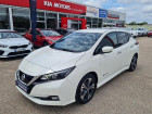 Nissan Leaf occasion Blanc année 2018 boite Variation continue Annonce Nissan Leaf occasion Electrique 150ch 40kWh N-Connecta à Auxerre