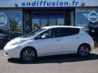 Nissan Leaf occasion Blanc année 2015 boite Automatique Annonce Nissan Leaf occasion Electrique 24KWH DESIGN EDITION Panneau Solaire à Toulouse