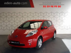 Nissan Leaf occasion Rouge année 2017 boite Automatique Annonce Nissan Leaf occasion Electrique Electrique 30kWh Acenta à Tarbes
