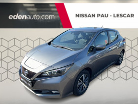 Nissan Leaf occasion 2021 mise en vente &agrave; Lescar par le garage NISSAN PAU - photo n&deg;1
