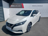 Nissan Leaf occasion année 2022 boite Automatique Annonce Nissan Leaf occasion Electrique Electrique 40kWh Tekna à Angoulins