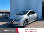 Nissan Leaf occasion Gris année 2018 boite Automatique Annonce Nissan Leaf occasion Electrique Electrique 40kWh Tekna à Libourne