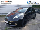 Nissan Leaf occasion Noir année 2017 boite Robotisee Annonce Nissan Leaf occasion Electrique Leaf Electrique 30kWh Black Edition 5p à Bellegarde-sur-Valserine