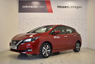 Nissan Leaf occasion Rouge année 2021 boite Robotisee Annonce Nissan Leaf occasion Electrique Leaf Electrique 40kWh Acenta 5p à Limoges