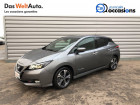 Nissan Leaf occasion Gris année 2019 boite Robotisee Annonce Nissan Leaf occasion Electrique Leaf Electrique 40kWh N-Connecta 5p à Meythet
