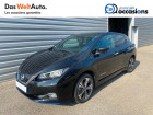 Nissan Leaf occasion Noir année 2019 boite Robotisee Annonce Nissan Leaf occasion Electrique Leaf Electrique 62kWh Tekna 5p à Chatuzange-le-Goubet