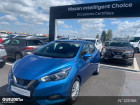 Nissan Micra occasion Bleu année 2018 boite Manuelle Annonce Nissan Micra occasion Essence 1.0 IG 71ch Acenta 2018 Euro6c à Tillé
