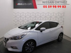 Nissan Micra occasion Blanc année 2017 boite Manuelle Annonce Nissan Micra occasion Essence 2017 IG-T 90 N-Connecta à Orthez
