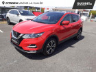 Nissan Qashqai occasion Rouge année 2018 boite Manuelle Annonce Nissan Qashqai occasion Essence 1.2 DIG-T 115ch N-Connecta à Montévrain
