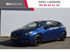 Opel Astra occasion Bleu année 2020 boite Manuelle Annonce Opel Astra occasion Diesel 1.5 Diesel 122 ch BVM6 Ultimate à Toulenne