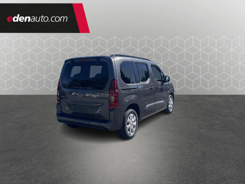 Opel Combo ELECTRIQUE D E- Life Taille M 136 ch 100 kW Batterie 54 kWh   occasion à Brive-la-Gaillarde - photo n°5