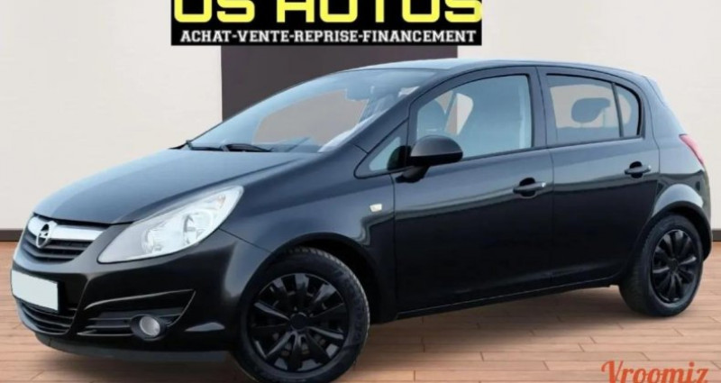 Opel Corsa (D) IV - 1.4i 88ch (5 cv) 16V - BVM5 - 5 Portes - Noir - Twi  occasion � Thiers