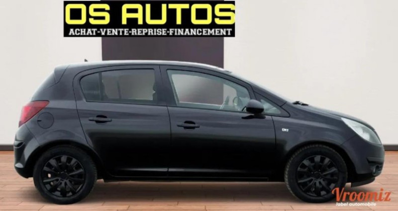 Opel Corsa (D) IV - 1.4i 88ch (5 cv) 16V - BVM5 - 5 Portes - Noir - Twi  occasion � Thiers - photo n�5