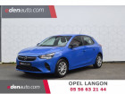 Opel Corsa occasion Bleu année 2020 boite Manuelle Annonce Opel Corsa occasion Essence 1.2 75 ch BVM5 Edition à Toulenne